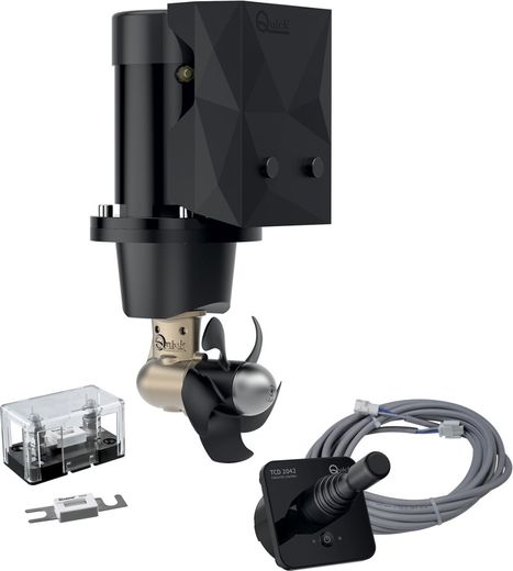 Подруливающее устройство Quick, D140mm, 40KGF, 12 В, (TCD2042 - TCDEX08 - NO TNL)