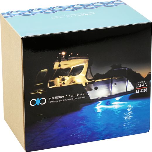 Подводный огонь B30DC синий, 30w, АкваИДЕЯ / AquaIDEA