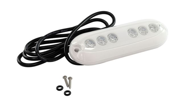 Подводный огонь B12W зелёный, 10w, АкваИДЕЯ / AquaIDEA