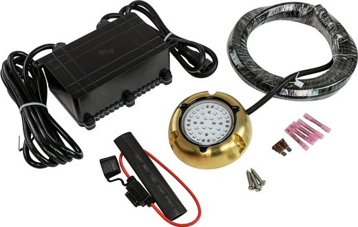 Подводный огонь JB50W РГБ (RGB), 40w, АкваИДЕЯ / AquaIDEA