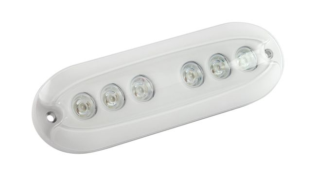 Подводный огонь B12W РГБ (RGB), 7w, АкваИДЕЯ / AquaIDEA