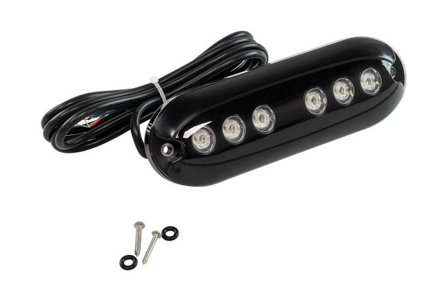 Подводный огонь B12B РГБ (RGB), 7w, АкваИДЕЯ / AquaIDEA