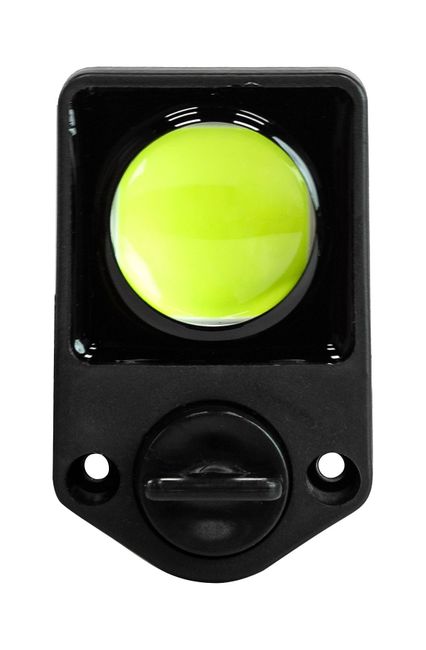 Подводный огонь со сливной пробкой B3W зелёный, 5w, АкваИДЕЯ / AquaIDEA