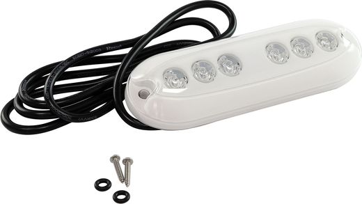 Подводный огонь B12W белый, 10w, АкваИДЕЯ / AquaIDEA