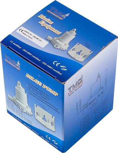 Помпа осушительная, 12 В, 400GPH (1514 л/ч)