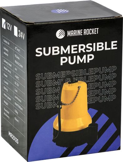 Помпа осушительная Marine Rocket, 1100GPH (4163.5 л/ч), 12 В