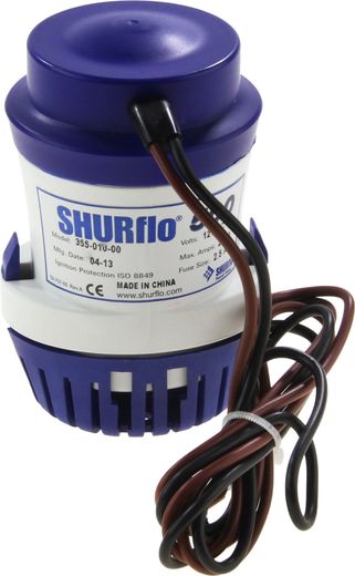 Помпа осушительная Shurflo, 12 В, 500GPH (1893 л/час)