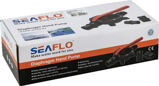Помпа ручная, 720GPH (2725,5 л/час), SeaFlo