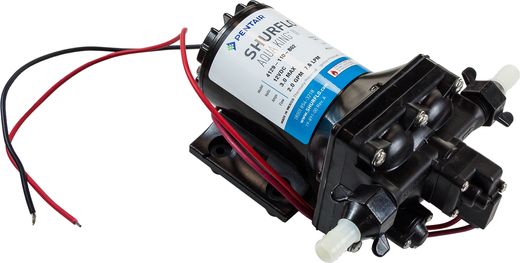 Помпа водоподающая мембранная Shurflo AquaKing Junior, 12 В, 7.6 л/мин, 20 PSI (1.4 бар)