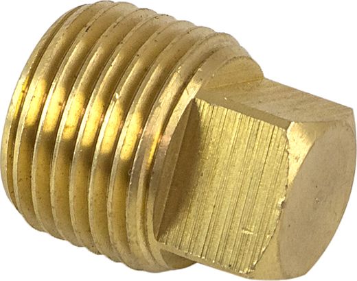 Пробка резьбовая 3/4" D18-21мм, латунь