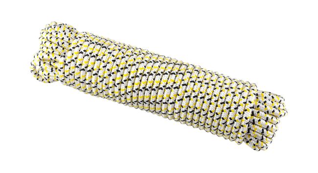 Шнур полипропиленовый плетеный d 8 мм, L 20 м