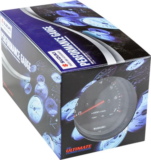 Тахометр 4", 7000 об/мин, Suzuki DF25-250, черный