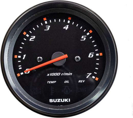 Тахометр 4", 7000 об/мин, Suzuki DF25-250, черный