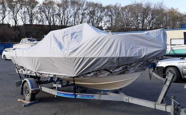 Тент транспортировочный для лодок длиной 5,0-5,3 м типа Cabin Cruiser