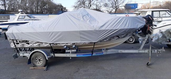 Тент транспортировочный для лодок длиной 5,0-5,3 м типа Cabin Cruiser