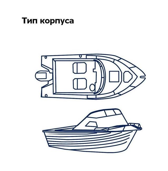 Тент транспортировочный для лодок длиной 5,0-5,3 м типа Cabin Cruiser
