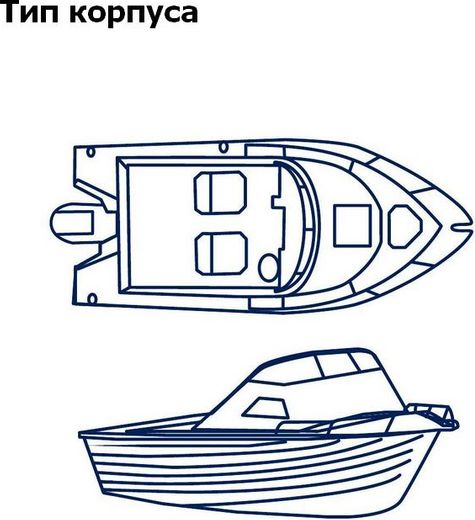 Тент транспортировочный для лодок длиной 5,6-5,9 м типа Cabin Cruiser