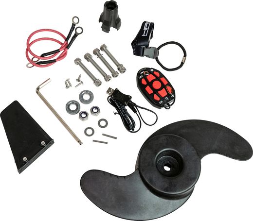 Троллинговый электромотор Haswing Cayman B 120 lbs/183 см/36v/GPS (электроякорь), черный
