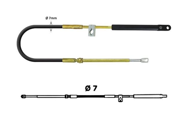Трос дистанционного управления Ultraflex C36, (20 футов - 6,1 м), 2 шт