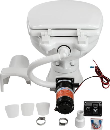 Унитаз электрический Compact 01, 12 В, SeaFlo