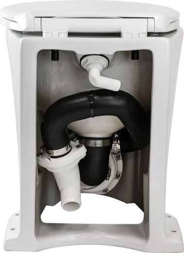 Унитаз электрический Deluxe Flush 05, 12 В, SeaFlo