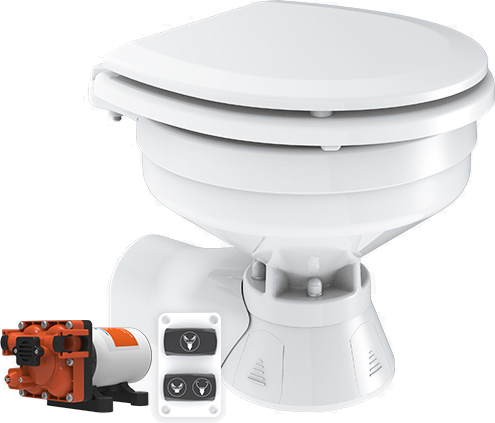 Унитаз электрический Compact 04, 12 В, SeaFlo