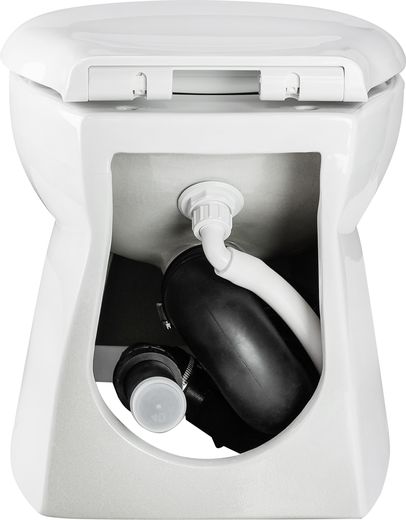 Унитаз с электрической помпой ELEGANT, 12 В
