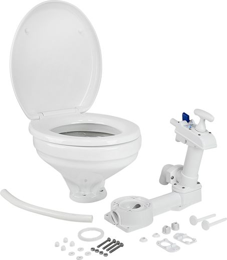 Унитаз с ручной помпой COMFORT