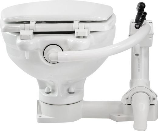 Унитаз с ручной помпой Compact 01, SeaFlo