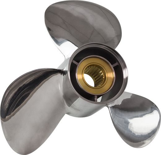 Винт гребной Suzuki DF325A/350A;3x15-1/2x19.5F передний, стальной