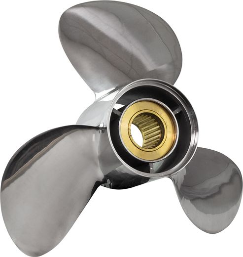 Винт гребной Suzuki DF325A/350A;3x15-1/2x21F передний, стальной