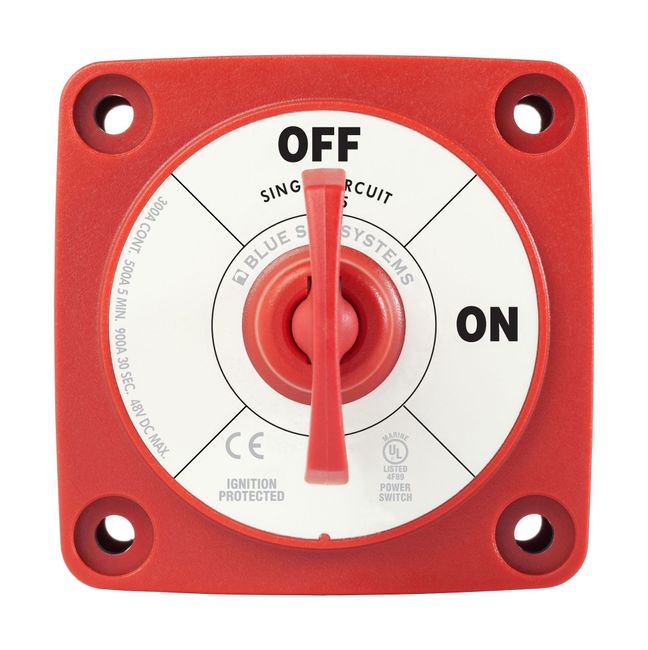 Выключатель массы-ключ "OFF-ON" (1 АКБ) 300А