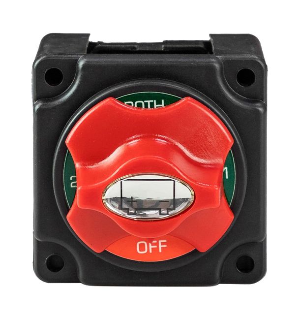 Выключатель массы "OFF-1-BOTH-2" (2 АКБ) 250А