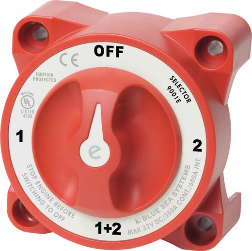 Выключатель массы "OFF-1-BOTH-2" (2 АКБ) 350А
