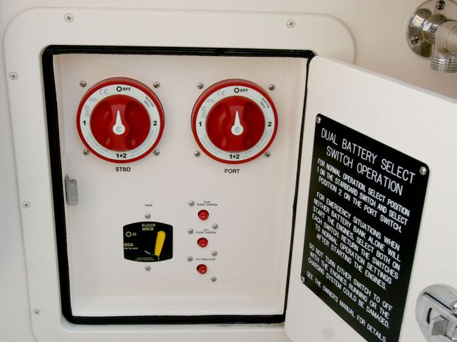 Выключатель массы "OFF-1-BOTH-2" (2 АКБ) 350А