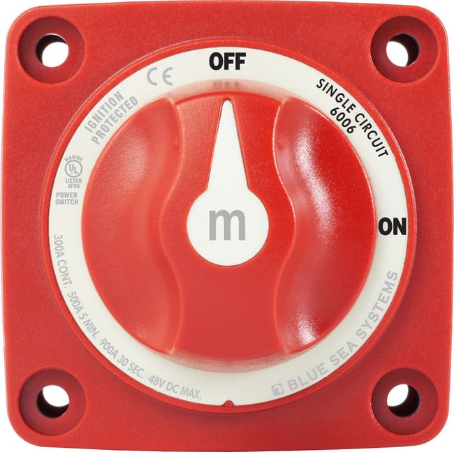 Выключатель массы "OFF-ON" (1 АКБ) 300А