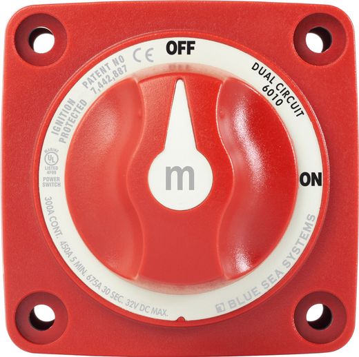Выключатель массы "OFF-ON" (2 АКБ) 300А