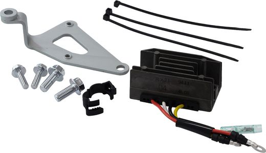 Выпрямитель-регулятор Suzuki DF9.9B/15A/20A, (с крепежом), (ручной стартер)