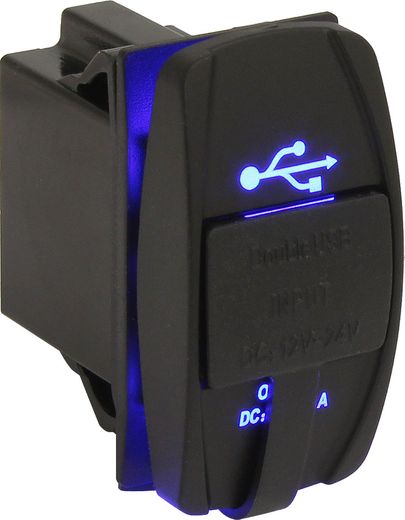 Зарядные гнезда usb в виде клавиши "marina", 4,8 а