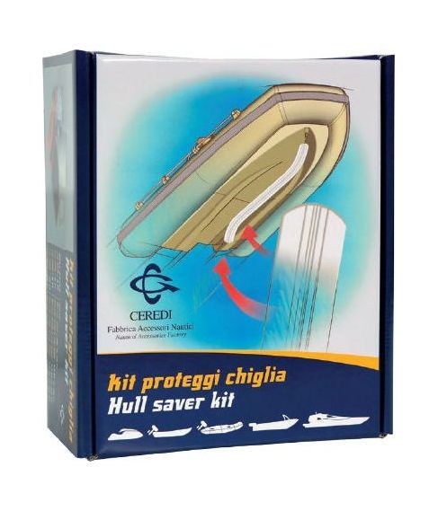 Защита киля Ceredi, 3.05 м, белый цвет