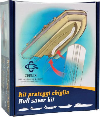 Защита киля Ceredi, 3.66 м, белый цвет