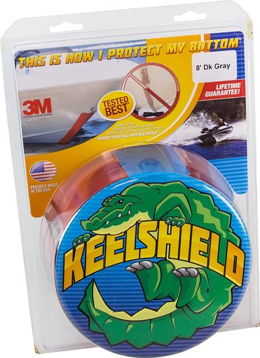 Защита киля KeelShield, 2.44 м, темносерый цвет