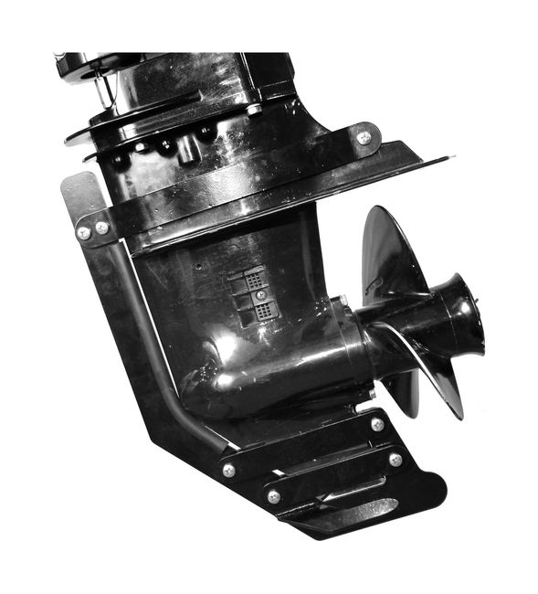 Защита редуктора для Suzuki DT9.9A/15A, DF8A, DF9.9B, DF9.9A/15A/20A, базовая, черная