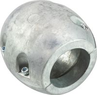 Анод цинковый Polipodio, для валолинии, O63,5мм.(2,5").