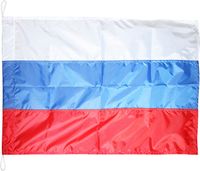 Флаг России, шитый
