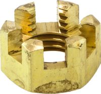 Гайка корончатая на гребной вал Honda BF8-20 (10 мм)