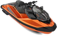 Гидроцикл BRP SEA-DOO RXP-X 350 Solar Orange Metallic