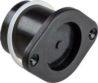 Клапан сливной Forward MX360-390 черный, внешн. часть (упаковка из 2 шт.)