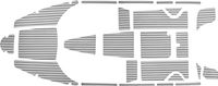 Комплект палубного покрытия для Феникс 600HT, тик серый, Marine Rocket