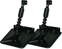 Комплект транцевых плит Nauticus серии SX, цвет черный, размер 9.5"х10"